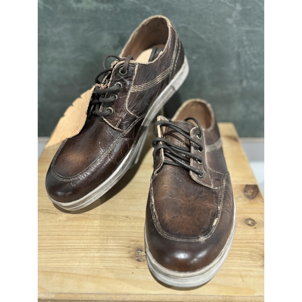 Bed|Stu Cobble Series Duncan Sneakers Mens Size 9 Brown Leather